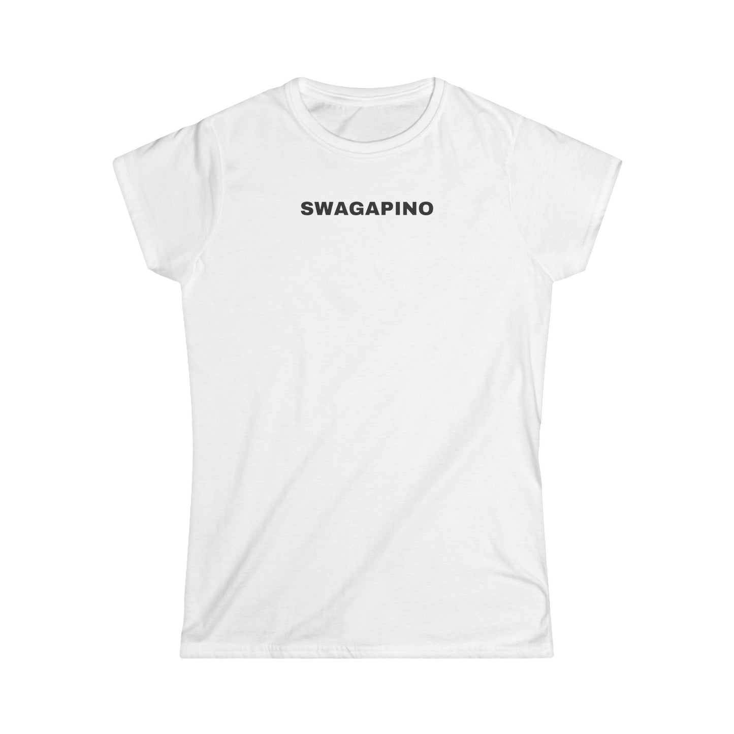 Women's Softstyle Tee - "SWAGAPINO"