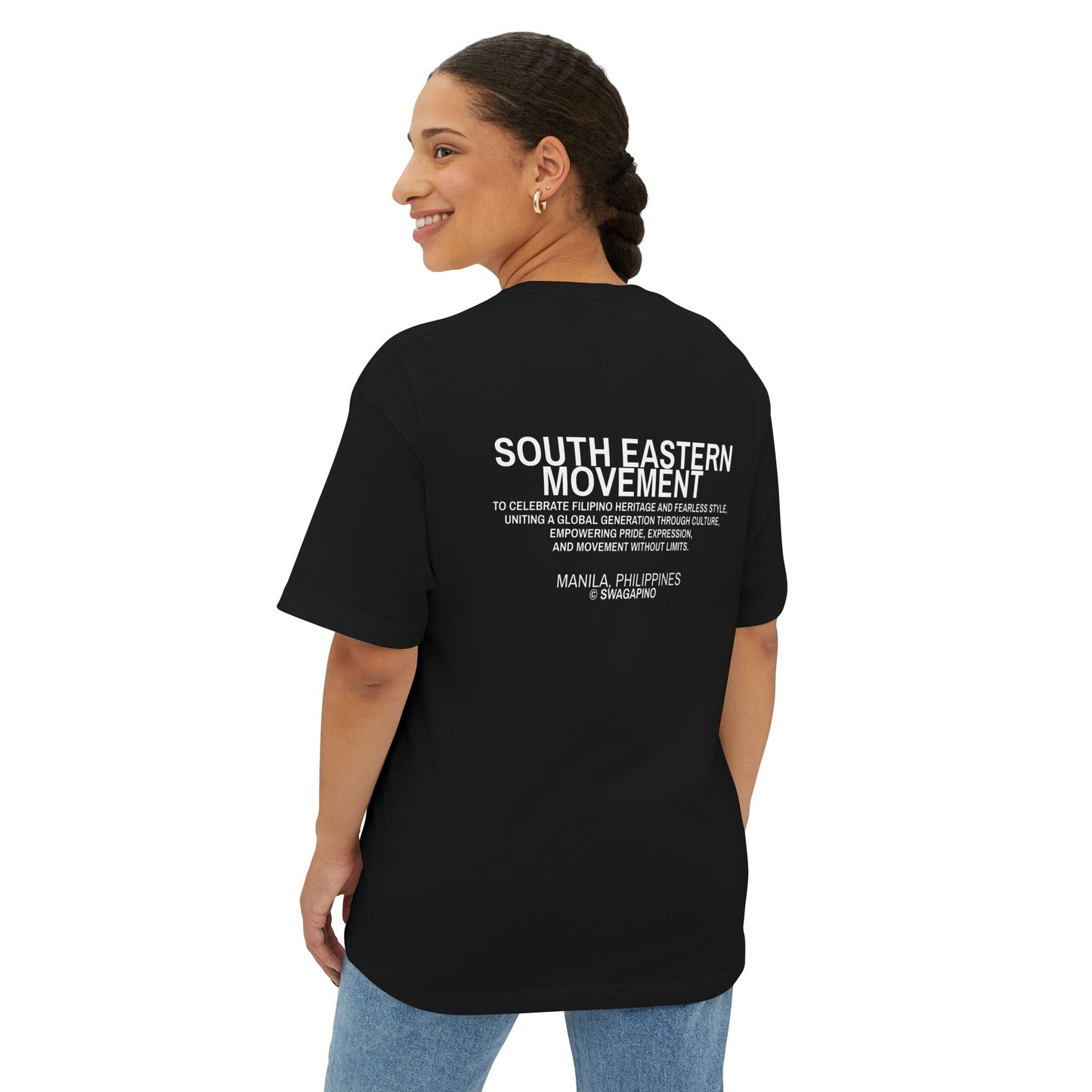 Oversized Tee - Filipino Brand "SWAGAPINO" Casual Streetwear