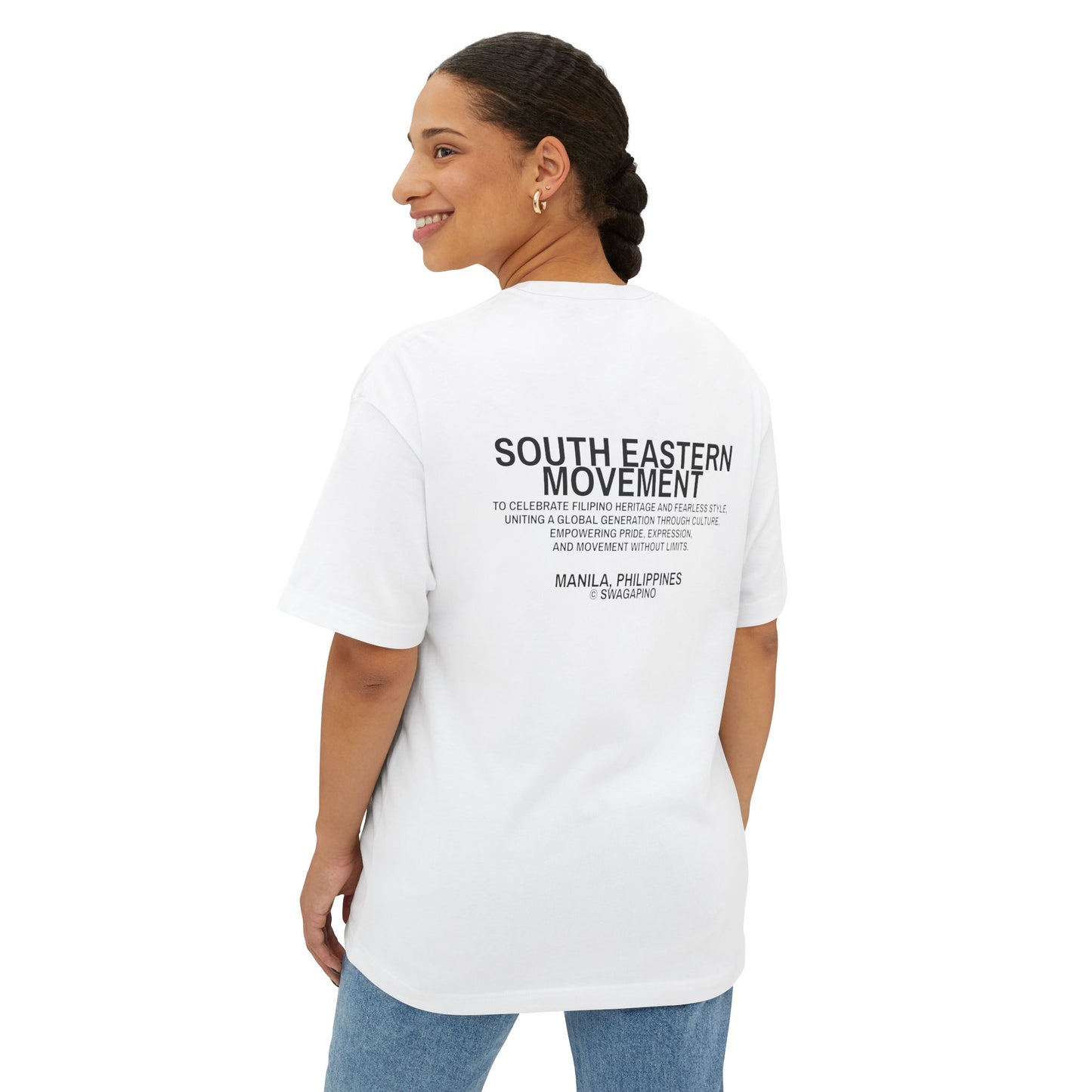 Oversized Tee - Filipino Brand "SWAGAPINO" Casual Streetwear