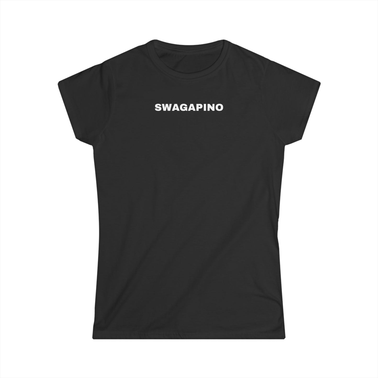 Women's Softstyle Tee - "SWAGAPINO"