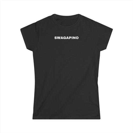 Women's Softstyle Tee - "SWAGAPINO"